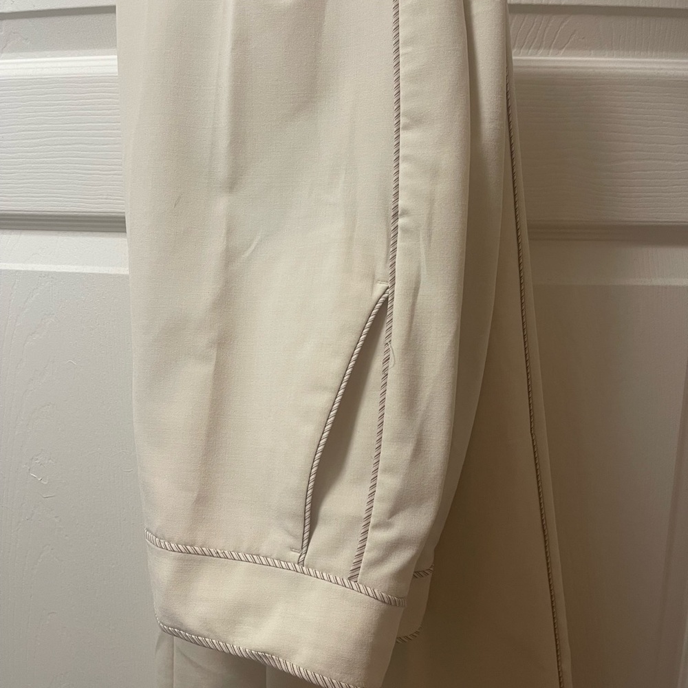 Cream Pants